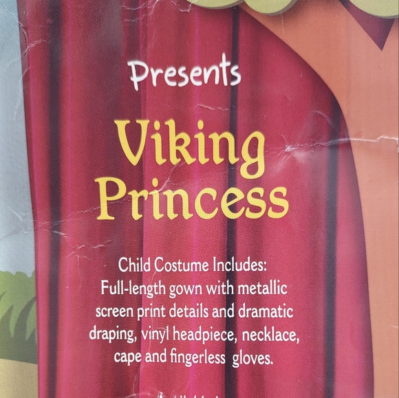 *SHIPS SAME/NEXT DAY* Viking Princess Girls Costume, Quality!! Sizes Available! - Picture 5 of 5